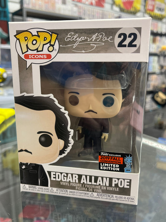Edgar Allan Poe- Funko Pop! #22 (2019 Fall Convention)