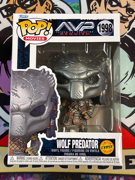 Wolf Predator (Aliens Vs. Predator: Requiem)- Funko Pop! #1998 (Chase)