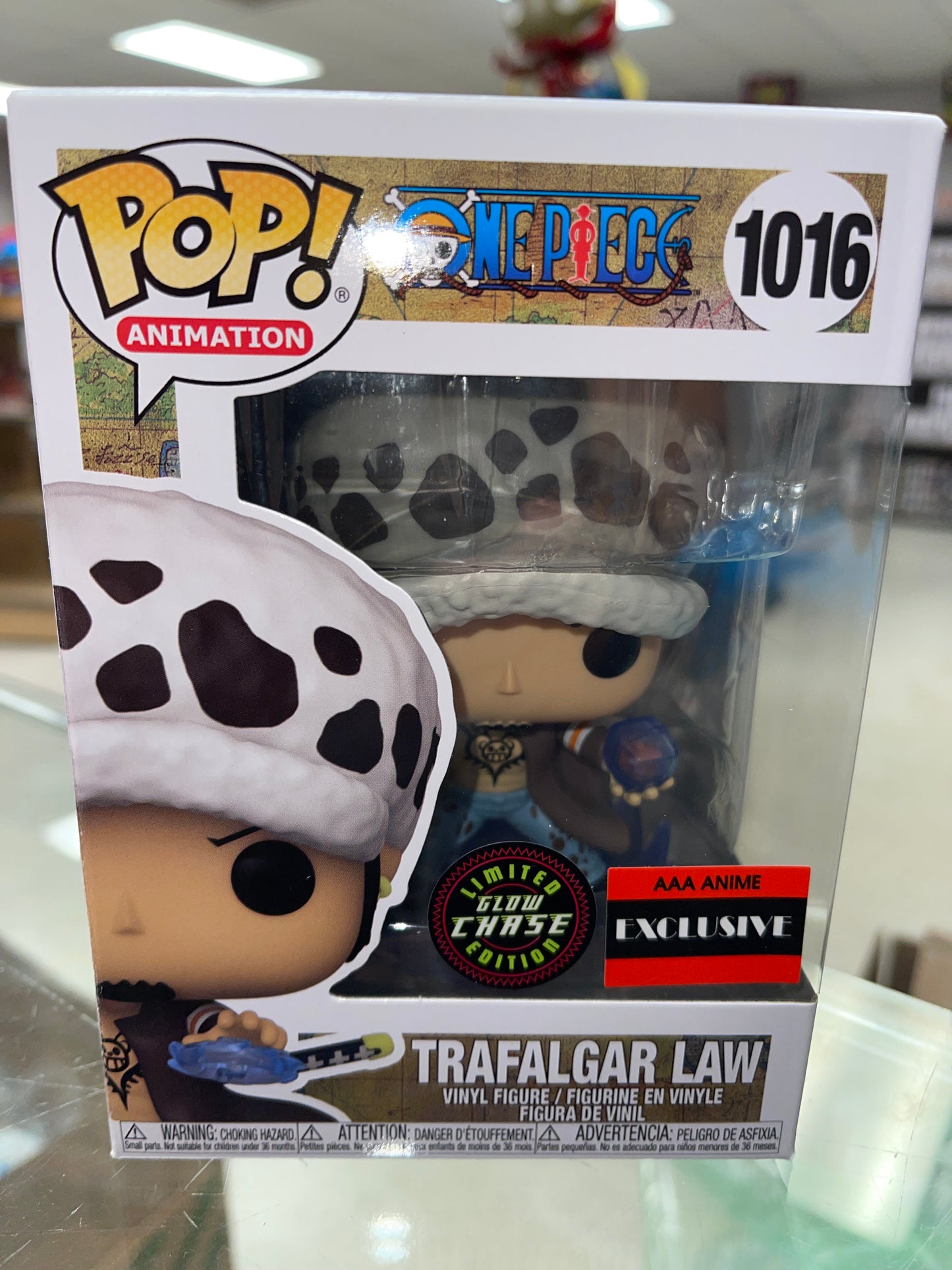 Trafalgar Law (One Piece)- Funko Pop! #1016 (AAA Anime Exclusive)(Chase)
