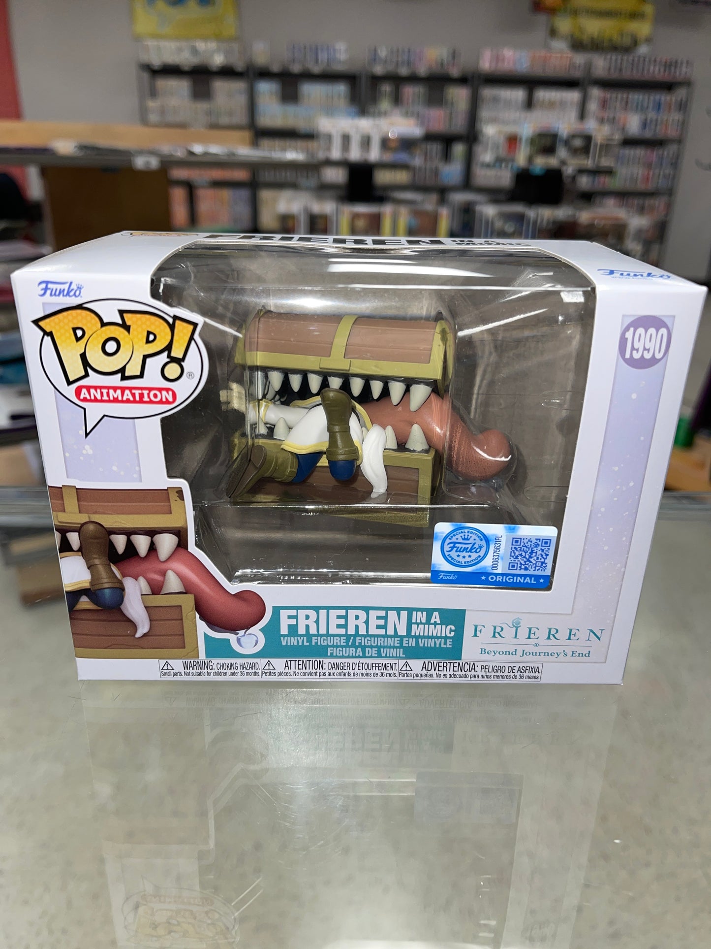 Frienren in a Mimic (Frieren: Beyond Journey’s End)- Funko Pop! #1990 (Funko Exclusive- Original)