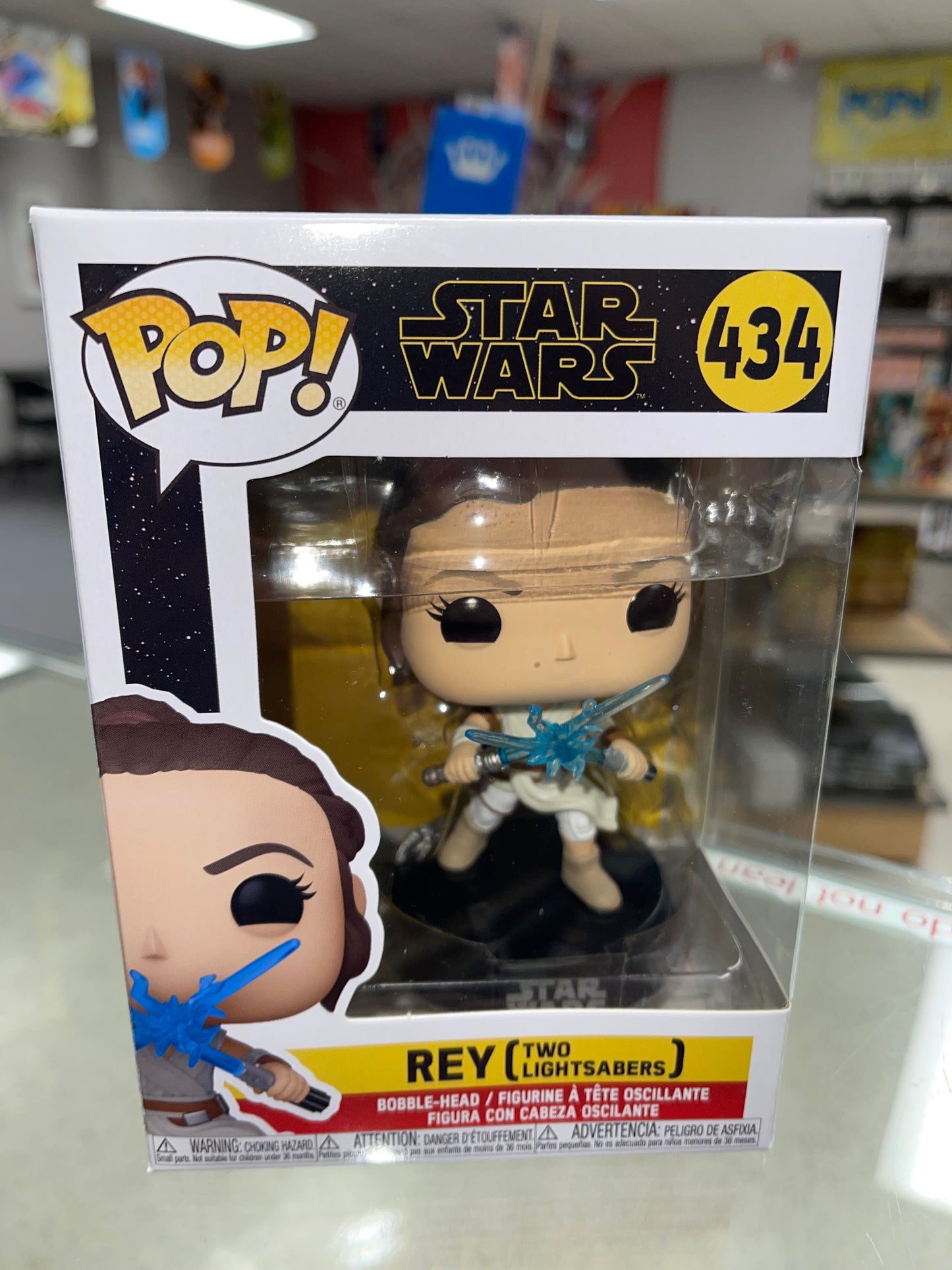 Rey (Two Lightsabers) (Star Wars)- Funko Pop! #434
