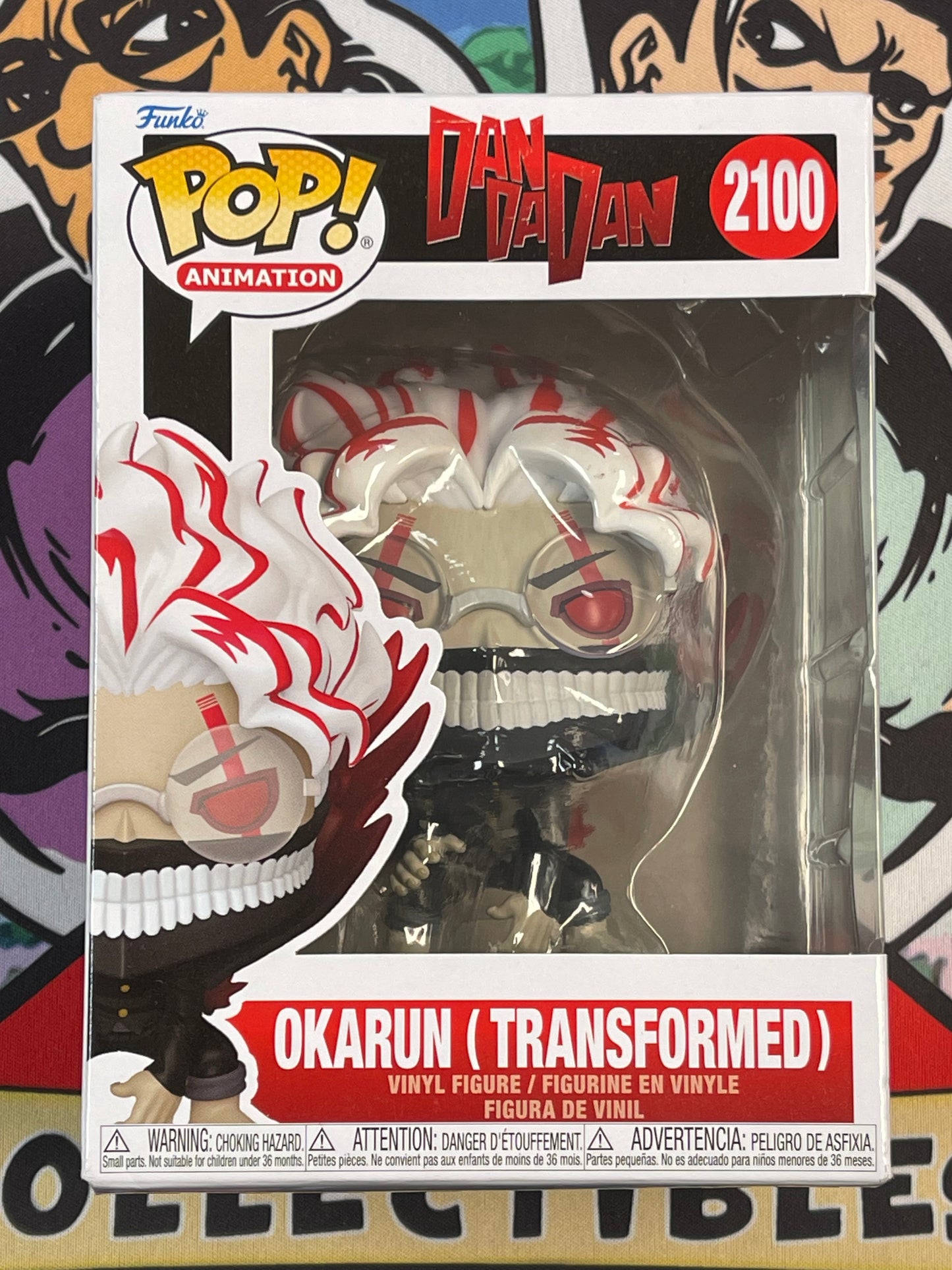 Okarun [Transformed](DanDaDan)- Funko Pop! #2100 (Box Damage/Shelf Wear)