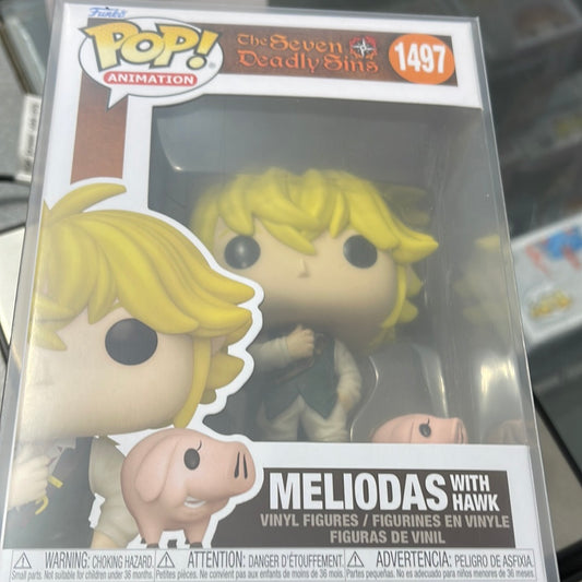Meliodas w/ Hawk (Seven Deadly Sins)-Funko Pop! #1497