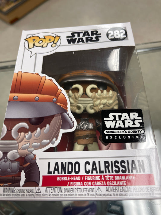 Lando Calrissian (Star Wars)- Funko Pop! #282 (Smuggler’s Bounty Exclusive)(Box Damage/Shelf Wear)