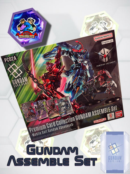 Gundam Card Game- Premium Card Collection Gundam Assemble Set: GQuuuuuux (PC02A)(English)