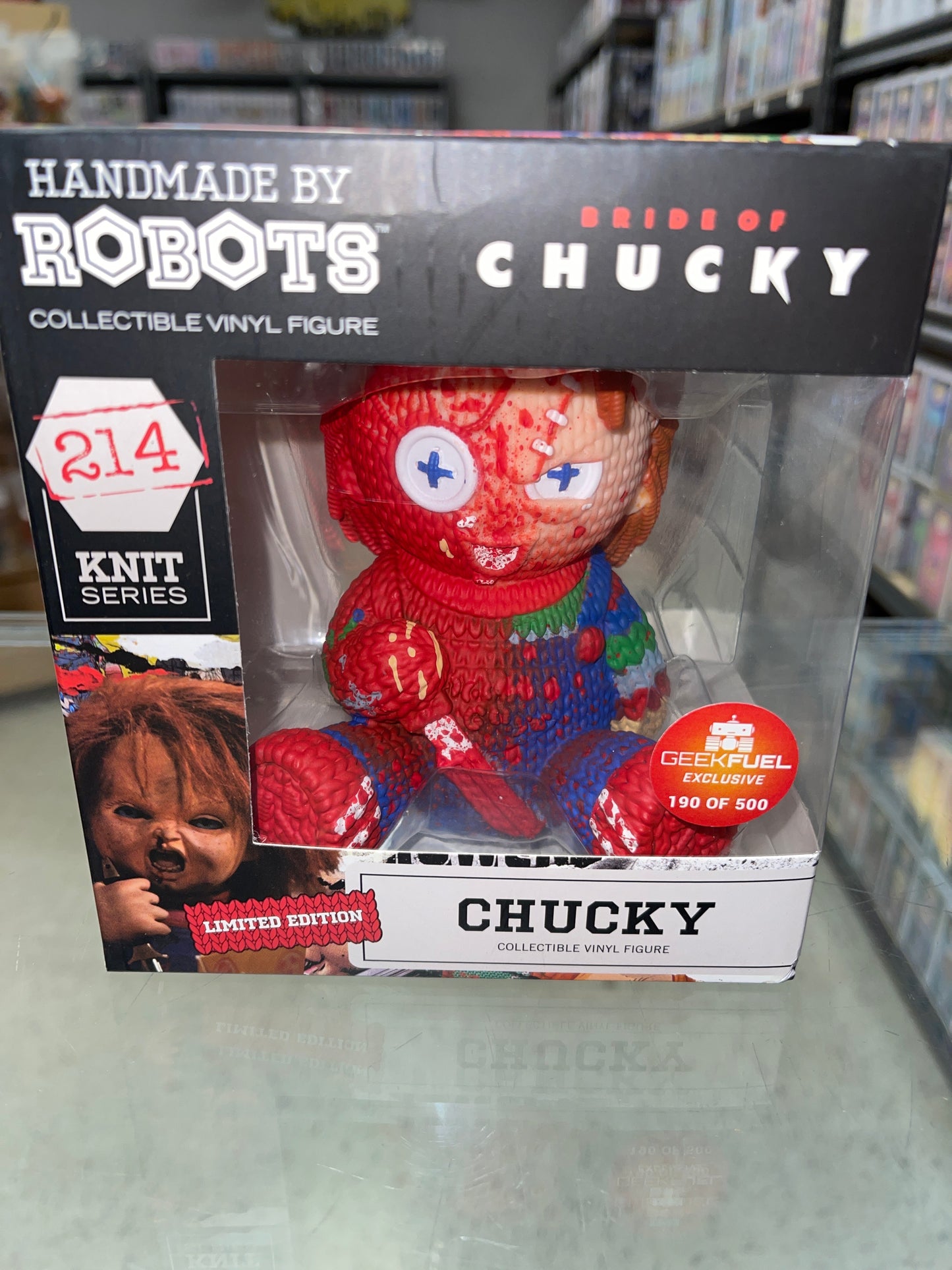 Chucky (Bride of Chucky) - Handmade by Robots #214 (Geekfuel Exclusive- 190 of 500)