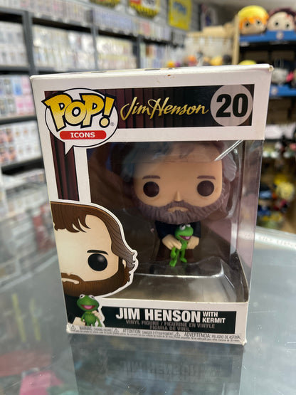 Jim Henson w/Kermit (Muppets)- Funko Pop! #20
