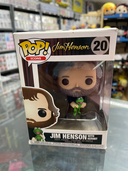 Jim Henson w/Kermit (Muppets)- Funko Pop! #20