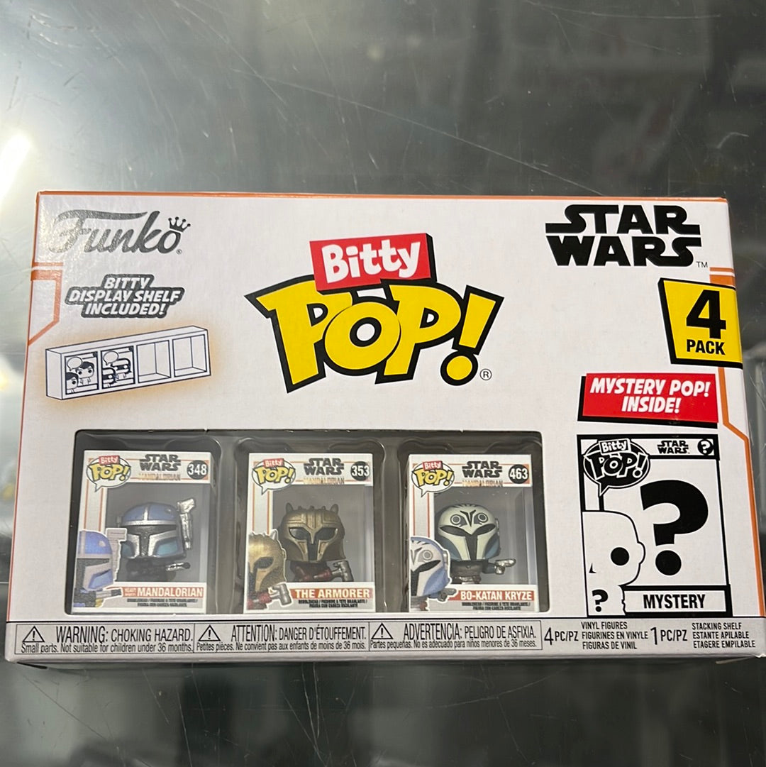 Bitty Pop! Mandalorian 4pk