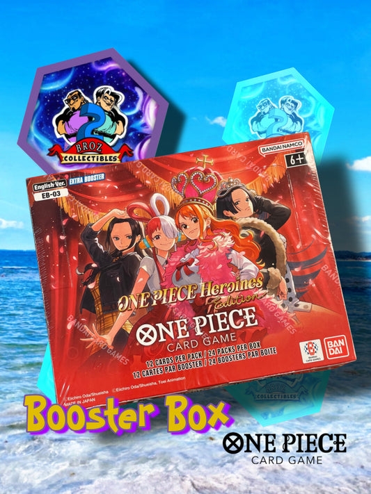One Piece Card Game- Heroines Edition Booster Box (EB-03)(English)(Sealed)