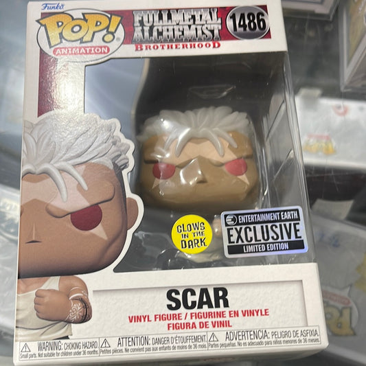 Scar (Fullmetal Alchemist)-Funko Pop! #1486 (Entertainment Earth Exclusive)