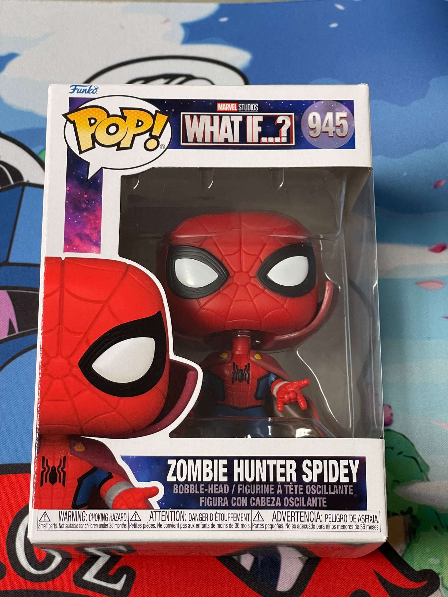 Zombie Hunter Spidey (Marvel: What If?)- Funko Pop! #945