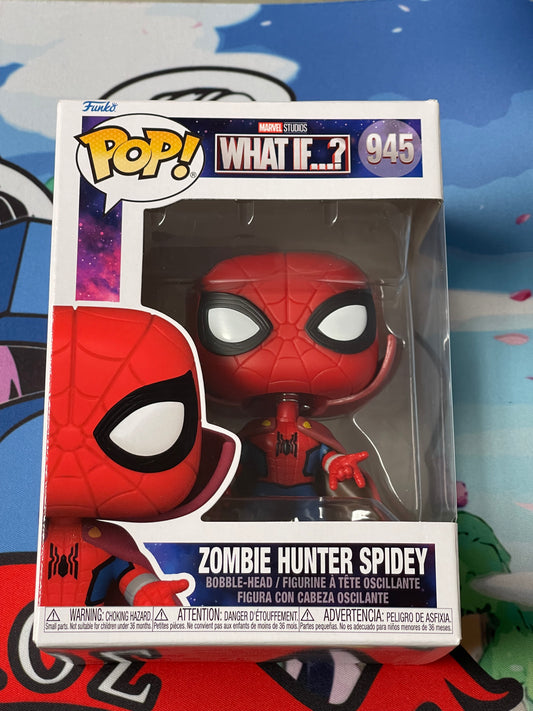Zombie Hunter Spidey (Marvel: What If?)- Funko Pop! #945