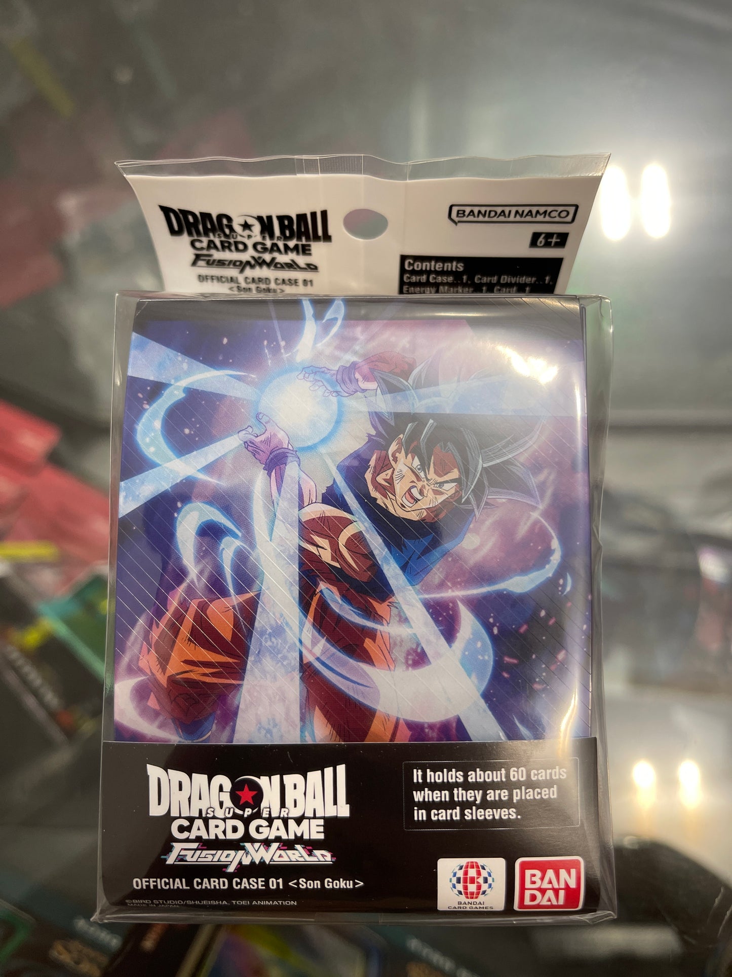 Dragonball Super Card Game: Fusion World- Son Goku Card Case (English)