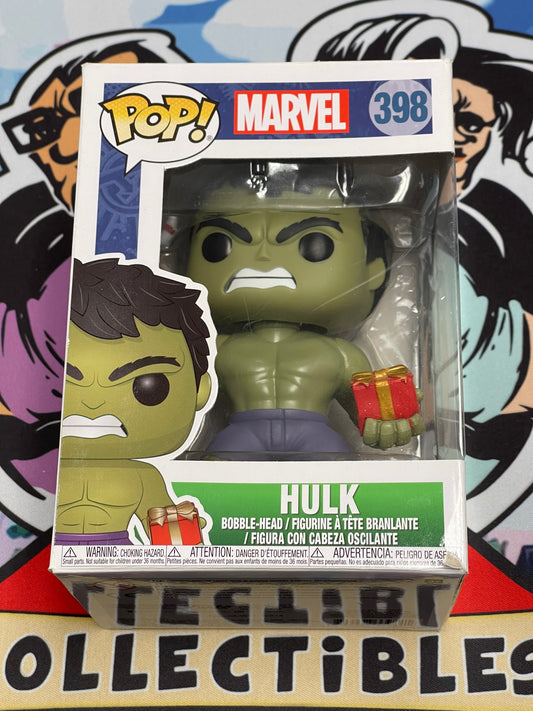 Hulk (Marvel)- Funko Pop! #398 (Box Damage/Shelf Wear)