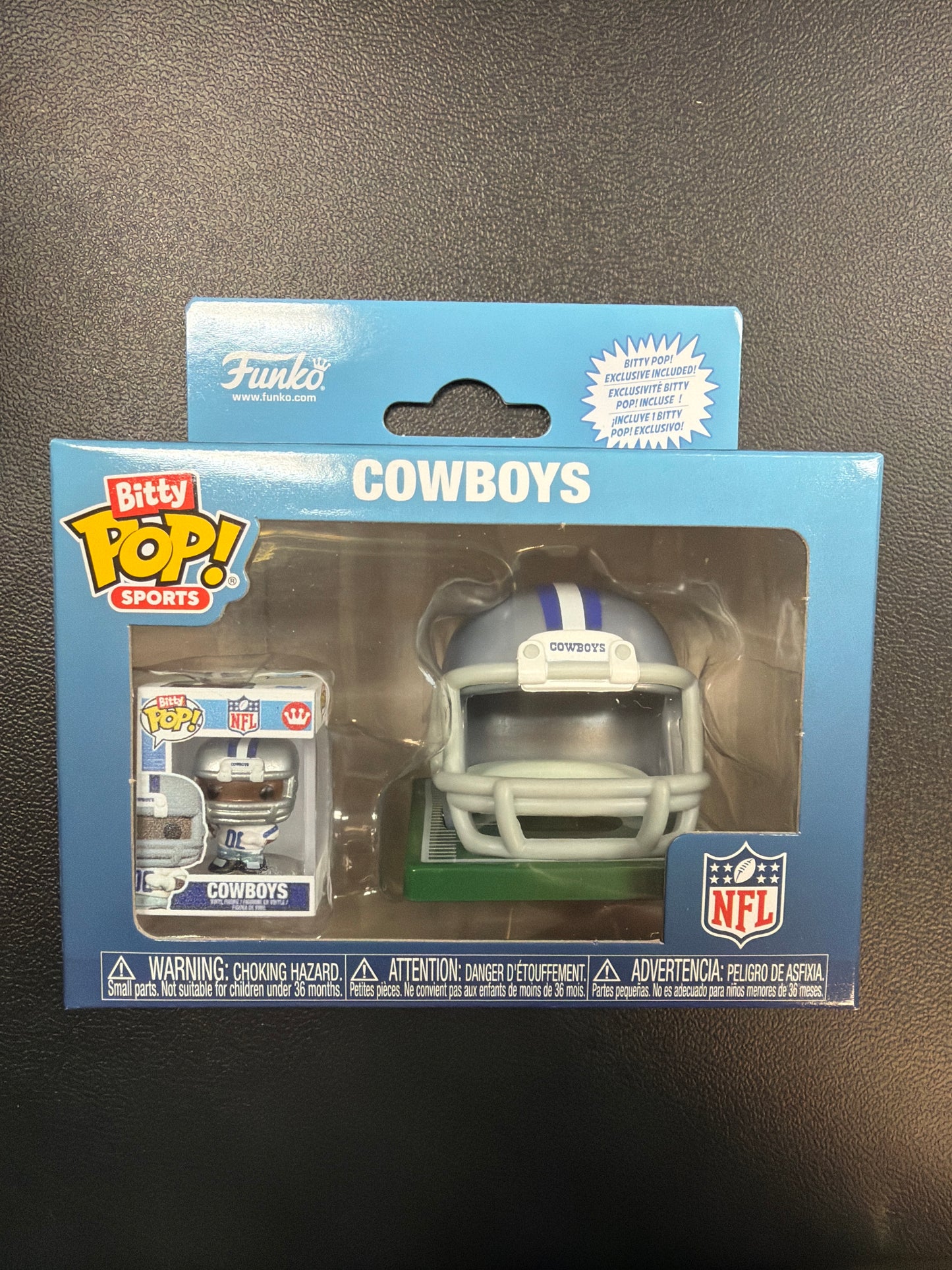 NFL- NFC Funko Bitty Pop! Helmet (Cowboys)
