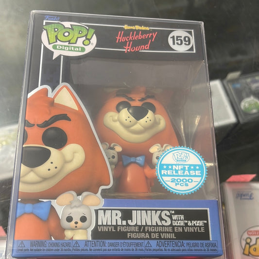 Mr. Jinks w/Dixie & Pixie (Hannah-Barbera)- Funko Pop! #159 (NFT Release)