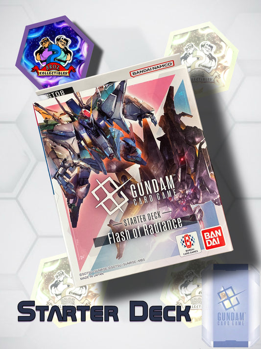 Gundam Card Game- Flash of Radiance Starter Deck (ST08)(English)