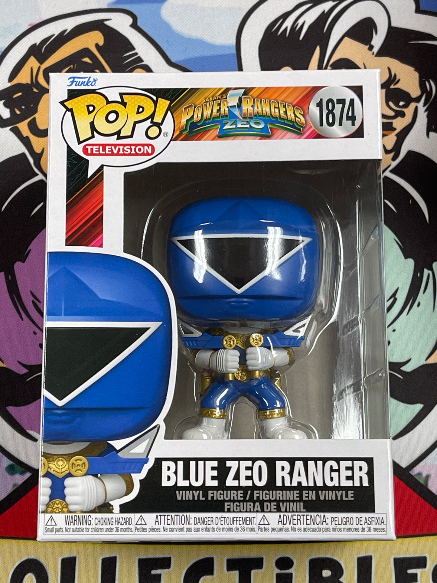 Blue Zeo Ranger (Power Rangers Zeo)- Funko Pop! #1874 (NEW)