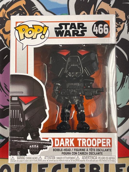 Dark Trooper (Star Wars)- Funko Pop! #466 (Box Damage/Shelf Wear)