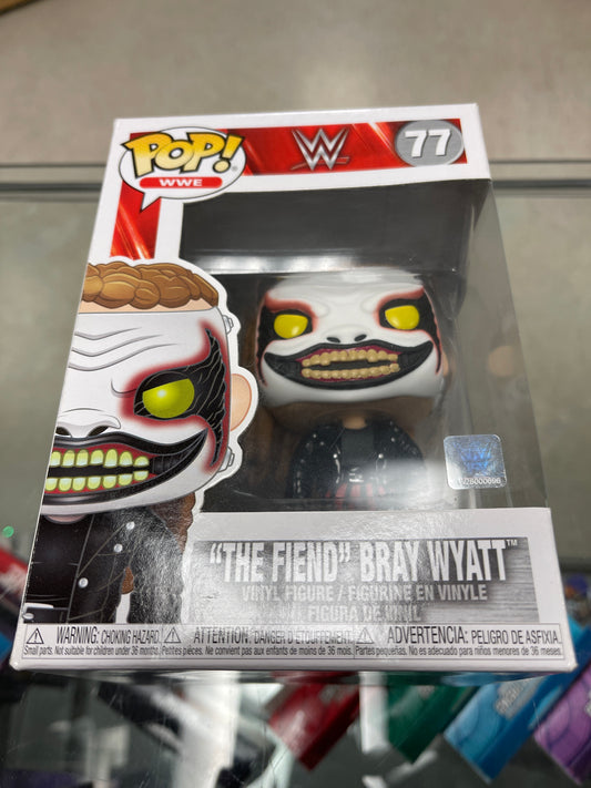 “The Fiend” Bray Wyatt (WWE)-Funko Pop! #77 (Amazon Exclusive/ Missing Sticker)