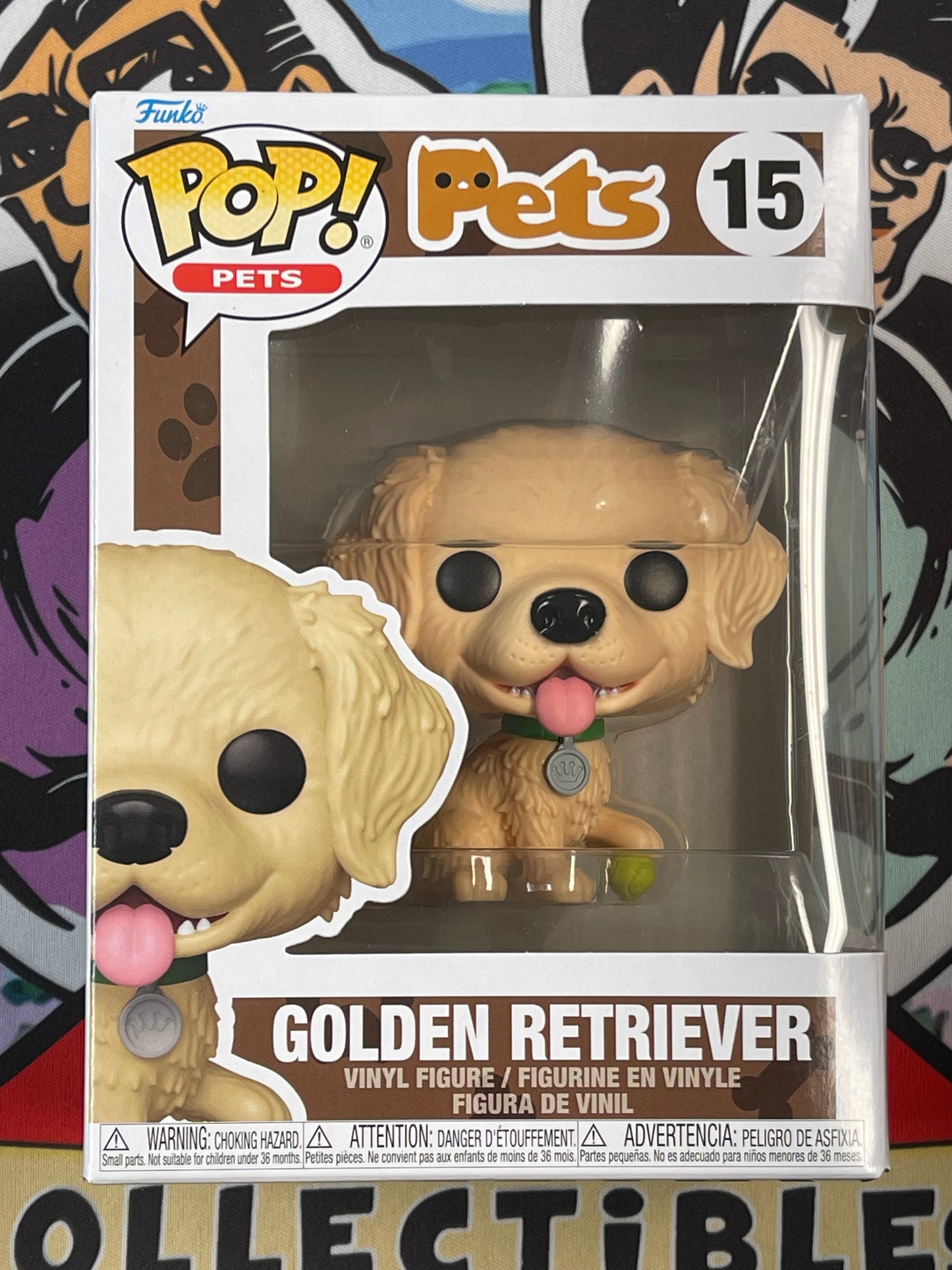 Golden Retriever (Pets)- Funko Pop! #15 (NEW)