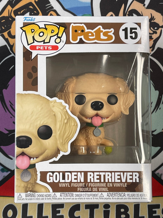 Golden Retriever (Pets)- Funko Pop! #15 (NEW)