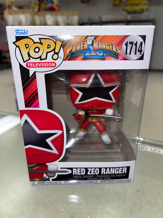 Red Zeo Ranger (Power Rangers Zeo)- Funko Pop! #1714