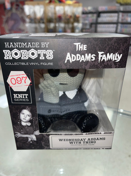 Wednesday Addams w/Thing (Addams Family)- Handmade by Robots #097