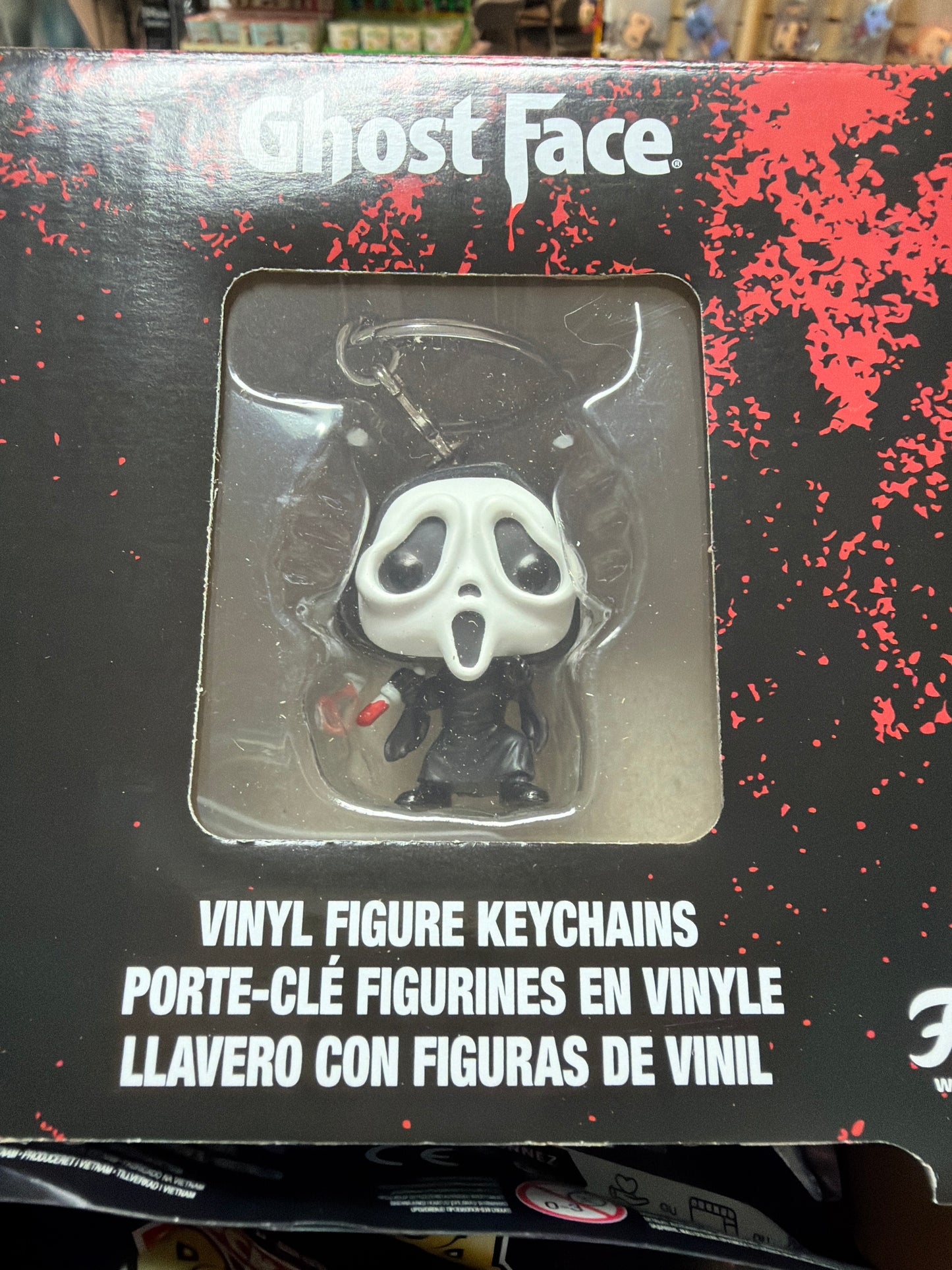 Mystery Funko Pocket Pop! Keychain: Ghost Face - Vinyl Figure Keychain (Mystery Blind Bag-Chosen at Random)