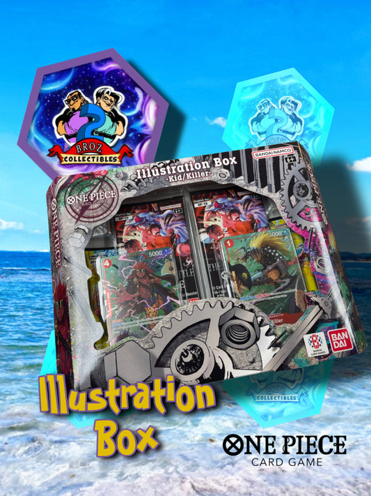 One Piece Card Game- Illustration Box Vol. 8 (Kid/Killer) (English)