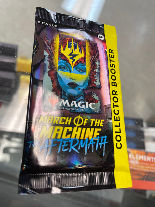 Magic the Gathering- March of the Machine: Aftermath Collector Booster Pack (English)