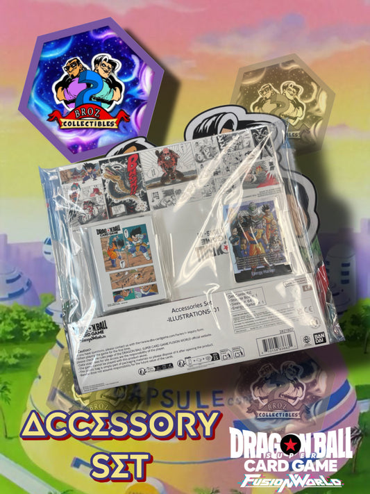 Dragonball Super Card Game: Fusion World- Illustrations Accessories Set (01)(English)