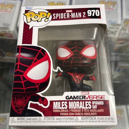 Miles Morales (Upgraded Suit)(Spider-man 2)- Funko Pop! #970