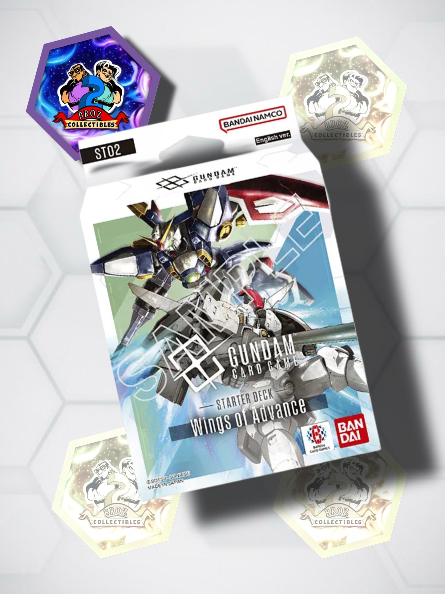 Gundam Card Game- Wings of Advance Starter Deck (ST02)(English)