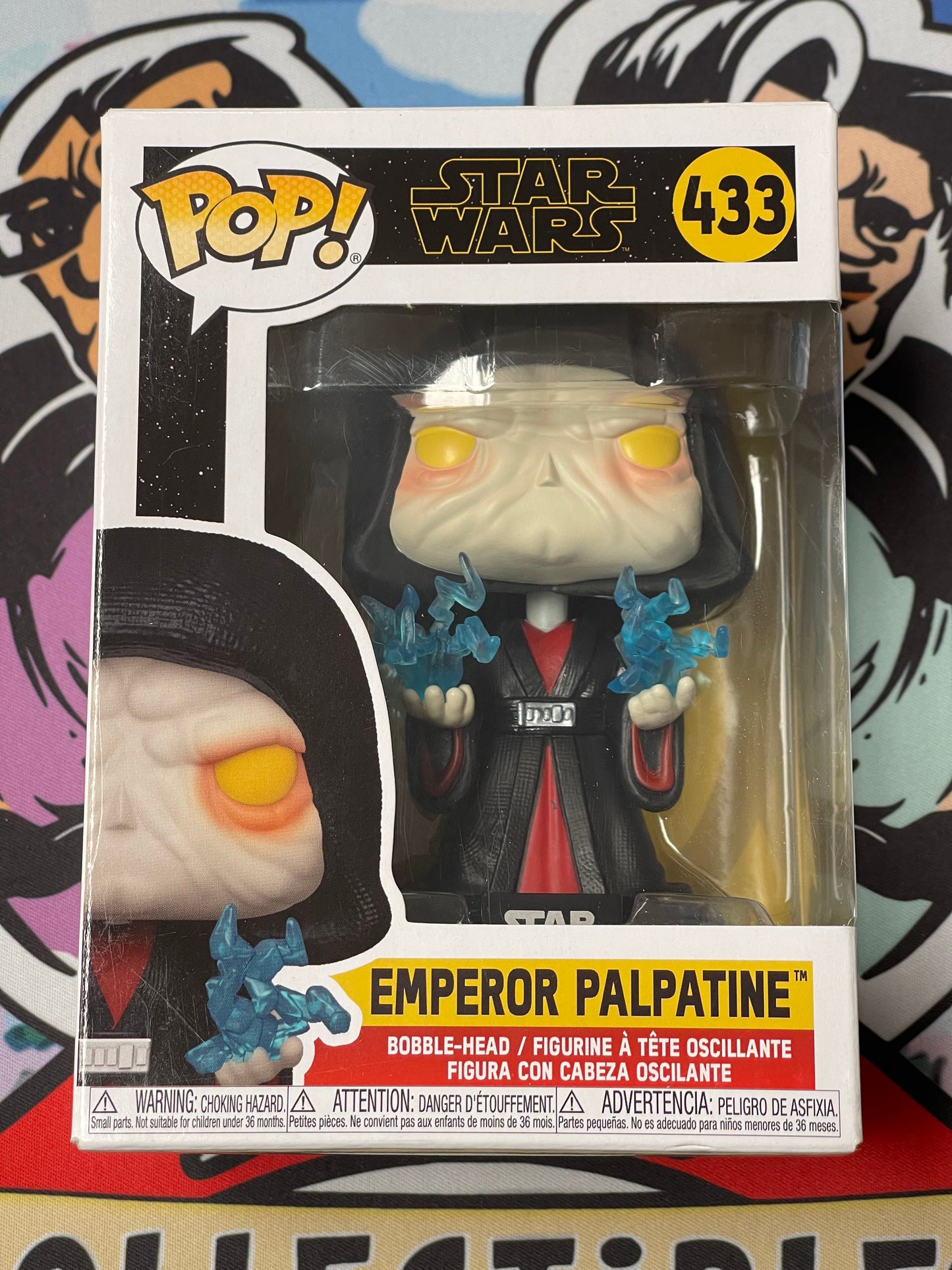 Emperor Palpatine (Star Wars)- Funko Pop! #433 (Box Damage/ Shelf Wear)