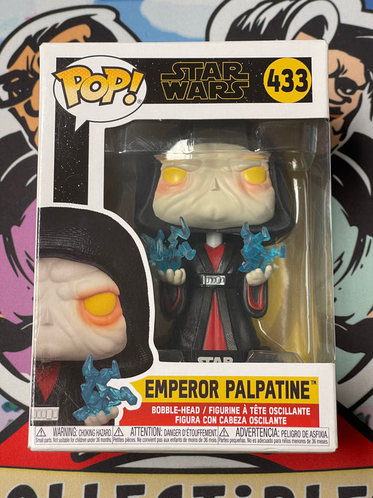 Emperor Palpatine (Star Wars)- Funko Pop! #433 (Box Damage/ Shelf Wear)