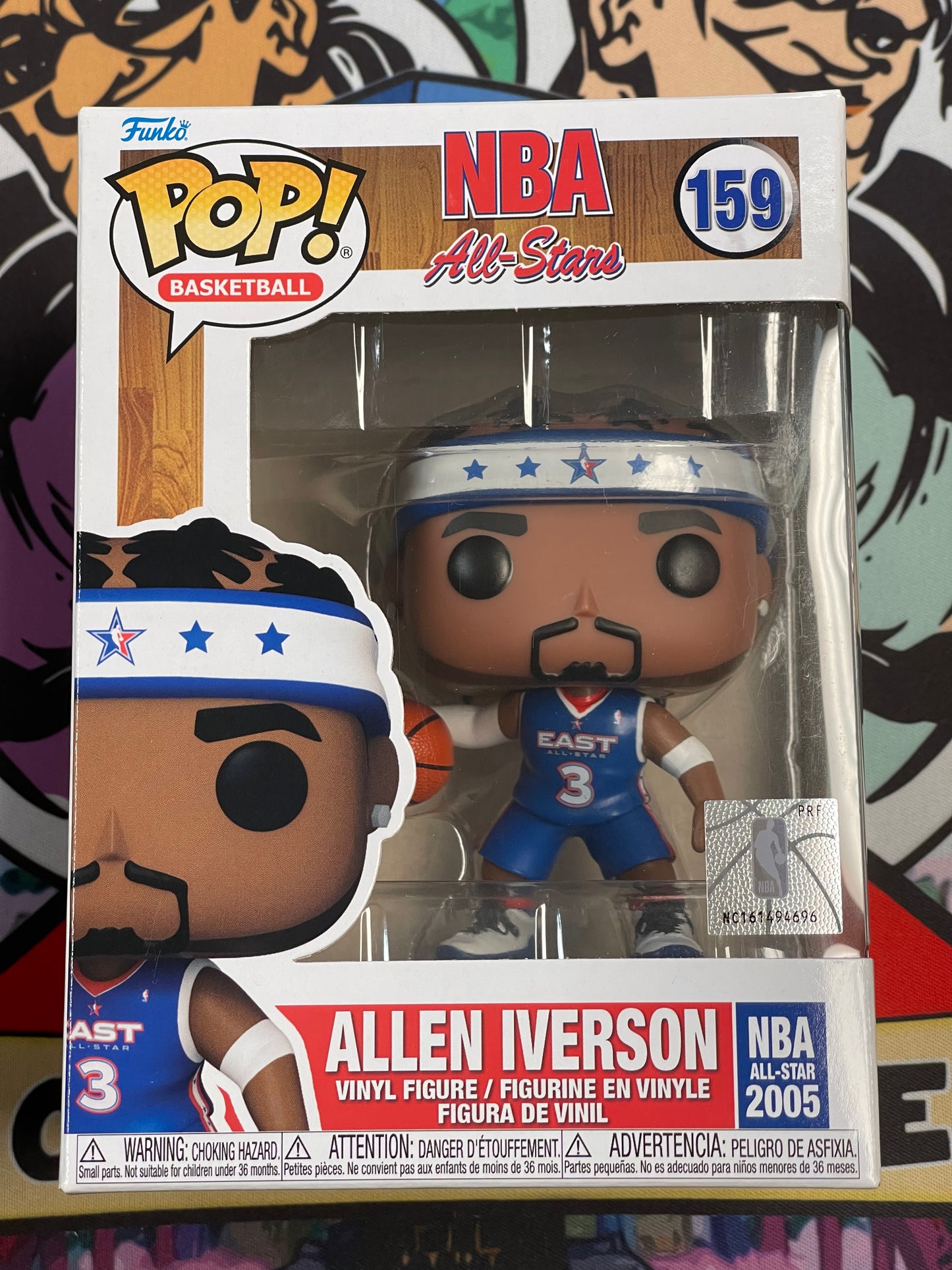 Allen Iverson (NBA All-Stars)- Funko Pop! #159