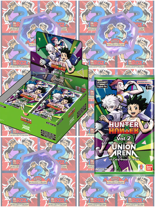 Union Arena TCG- Hunter X Hunter Vol. 2 Booster Box (UEX04BT)(English)