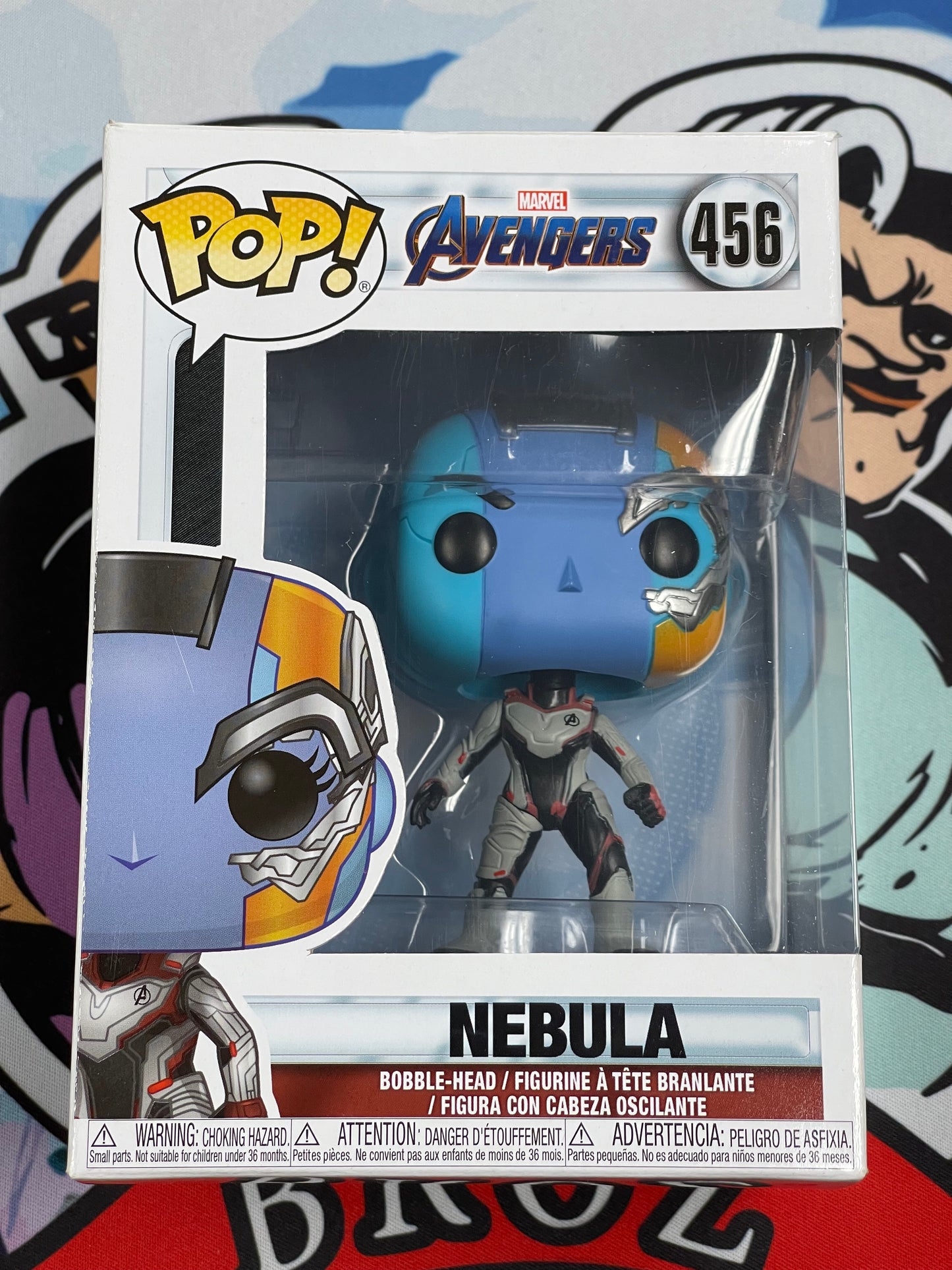 Nebula (Marvel: Avengers)- Funko Pop! #456 (Box Damage/Shelf Wear)