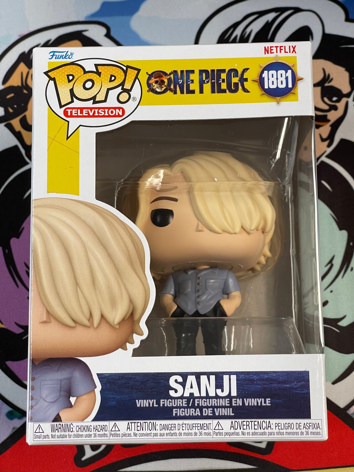 Sanji (Netflix One Piece)- Funko Pop! #1881 (NEW)