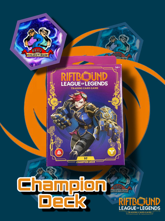 Riftbound: League of Legends Trading Card Game- Vi Champion Deck (English)