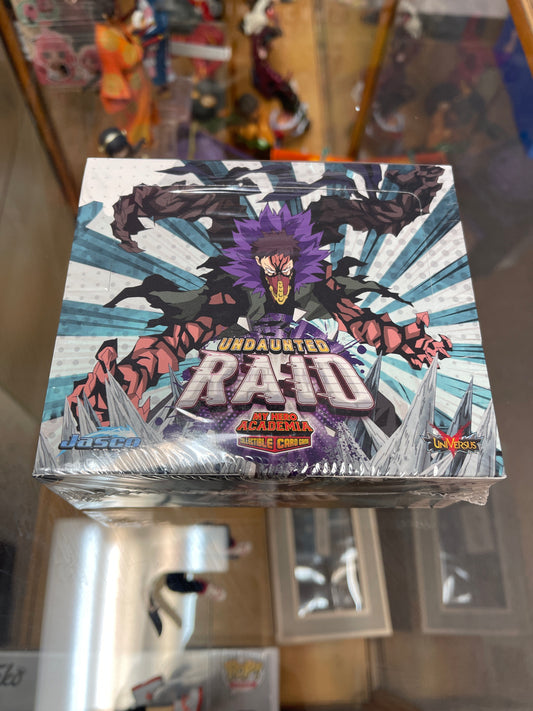 Universus- My Hero Academia Collectible Card Game Undaunted Raid Booster Box