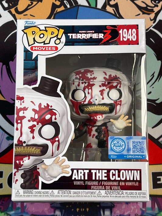 Art the Clown (Terrifier)- Funko Pop! #1948 (Funko Special Edition)(NEW) (Box Damage/Shelf Wear)
