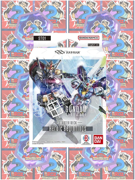 Gundam Card Game- Heroic Beginnings Starter Deck (ST-01)(English)