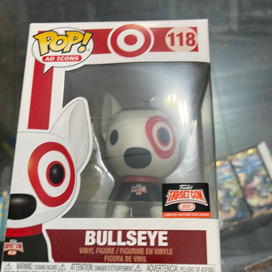 Bullseye (Ad Icons)-Funko Pop! #118 (TargetCon 2021)