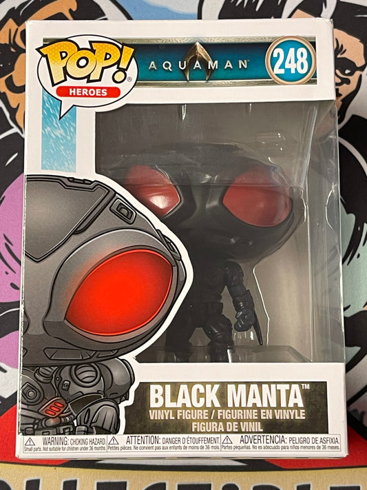 Black Manta (Aquaman)- Funko Pop! #248 (Box Damage/Shelf Wear)
