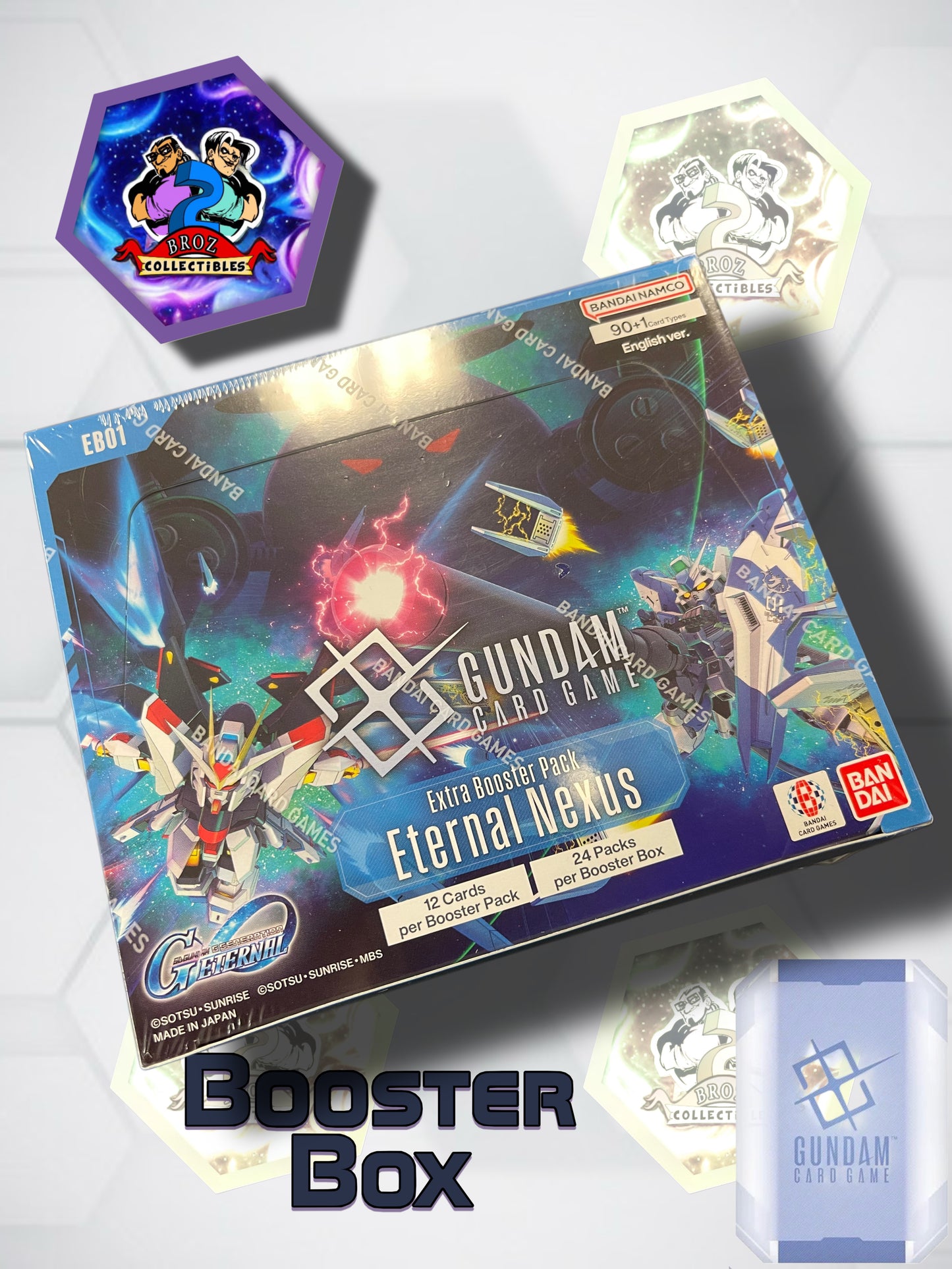 Gundam Card Game-  Eternal Nexus Booster Box (EB01)(English) (Sealed- see description)