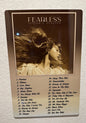 TS Fearless Album Tin Sign