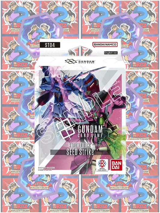 Gundam Card Game- Seed Strike Starter Deck (ST-04)(English)